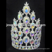 wholesale rhinestone tiaras pageant crown for beauty queen